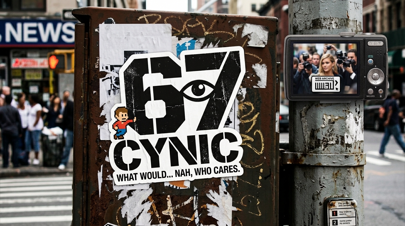 67 CYNIC — What would... nah, who cares.