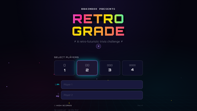 RetroGrade game screenshot